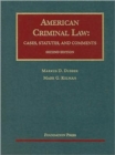 American Criminal Law : Cases, Statutes and Comments - Book