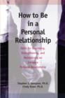 Personal Relationships - eBook