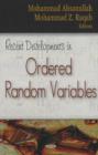 Recent Developments in Ordered Random Variables - Book