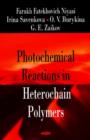 Photochemical Reactions in Heterochain Polymers - Book