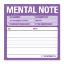 Knock Knock Sticky: Mental Note - Book