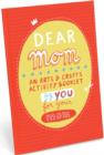 Knock Knock Dear Mom Activity Book - Book