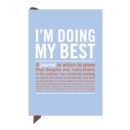 Knock Knock I`m Doing My Best Mini Inner Truth Journal - Book