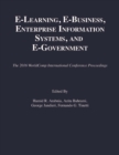 e-Learning, e-Business, Enterprise Information Systems, and e-Government - Book
