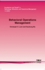 Behavioral Operations Management - Book