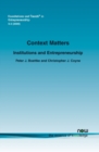 Context Matters : Institutions and Entrepreneurship - Book