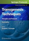Transgenesis Techniques : Principles and Protocols - Book