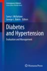 Diabetes and Hypertension : Evaluation and Management - Book