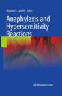 Anaphylaxis and Hypersensitivity Reactions - Book