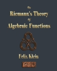 On Riemann's Theory of Algebraic Functions - Book