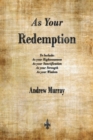 As Your Redemption - Book