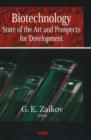 Biotechnology : State of the Art & Prospects for Development - Book