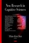 New Research in Cognitive Sciences - Book