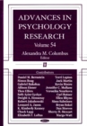 Advances in Psychology Research : Volume 54 - Book