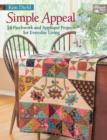 Simple Appeal : 14 Patchwork and Applique Projects for Everyday Living - Book