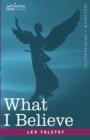 What I Believe - Book