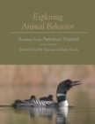 Exploring Animal Behavior : Readings from American Scientist - Book