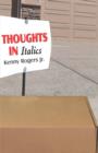 Thoughts in Italics - Book