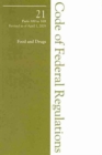 2009 21 CFR 100-169 (FDA: Food for Human Consumption) - Book