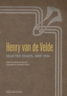 Henry Van de Velde : Selected Essays, 1889-1914 - Book