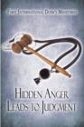 Hidden Anger Leads to Judgment - Book