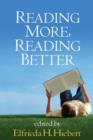 Reading More, Reading Better - Book