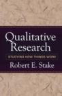 Qualitative Research : Studying How Things Work - Book