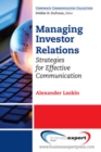 Managing Investor Relations - Book