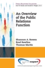 An Overview of the Public Relations Function - Book