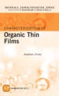Characterization of Organic Thin Films - Book