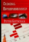 Criminal Entrepreneurship - Book
