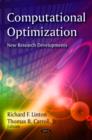 Computational Optimization : New Research Developments - Book