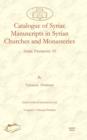 Catalogue of Syriac Manuscripts in Syrian Churches and Monasteries - Book