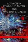 Advances in Condensed Matter & Materials Research : Volume 6 - Book