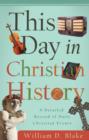 This Day in Christian History - eBook