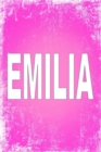 Emilia : 100 Pages 6 X 9 Personalized Name on Journal Notebook - Book