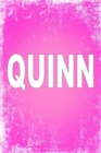 Quinn : 100 Pages 6 X 9 Personalized Name on Journal Notebook - Book