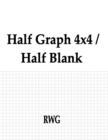 Half Graph 4x4 / Half Blank : 200 Pages 8.5" X 11" - Book