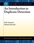 An Introduction to Duplicate Detection - Book