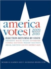 America Votes 29 : 2009-2010, Election Returns by State - Book