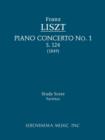 Piano Concerto No.1, S.124 : Study score - Book