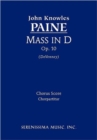 Mass in D, Op. 10 - Chorus Score - Book