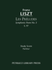 Les Preludes, S.97 : Study score - Book