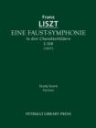 Eine Faust-Symphonie, S.108 : Study Score - Book