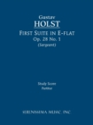 First Suite in E-Flat, Op.28 No.1 : Study Score - Book