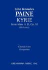 Kyrie from Mass in D, Op.10 : Chorus score - Book