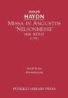 Missa in Angustiis 'nelsonmesse', Hob.XXII : 11: Vocal Score - Book