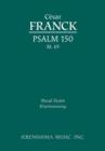 Psalm 150, M.69 : Vocal score - Book
