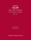 Sea Pictures, Op.37 : Vocal Score - Book