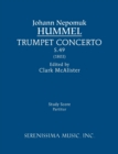 Trumpet Concerto, S.49 : Study Score - Book